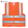 Großhandelshohe Sichtbarkeits-Sicherheits-reflektierende Weste ANSI 107 100% Polyester-Maschen-Hallo-Vis-Arbeitskleidungs-Jacke
